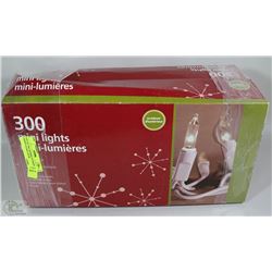 LOT OF TWO 300 MINI OUTDOOR LIGHTS CLEAR COLOR
