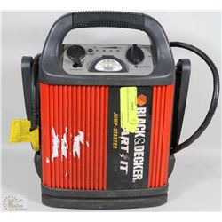 BLACK AND DECKER JUMP STARTER