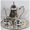 Image 1 : VINTAGE  SILVER PLATED TEA SET