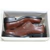 Image 1 : PAIR OF BROWN PROTOCOL SIZE 9M MENS SHOES