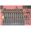 Image 1 : CAST IRON FIRE GRATE WITH LEGS