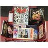 Image 1 : LARGE BOX OF 8 HARD COVER MOVIE/ENT. BOOKS