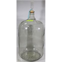 LARGE WINE CARBOY GLASS BOTTLE