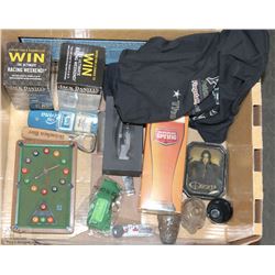 FLAT WITH ROUTE 66 T-SHIRT XXXL, POOL TABLE CLOCK,