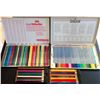 Image 1 : LARGE LOT OF WATERCOLOR PENCILS,  CRAYONS