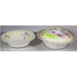 WOODS IVORY WARE #'D MADE IN ENGLAND BUNN HOLDER