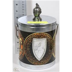KNIGHT AND CRESTED ICE BUCKET