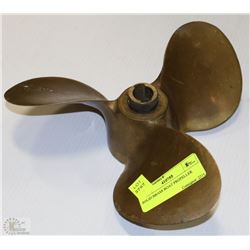 SOLID BRASS BOAT PROPELLER