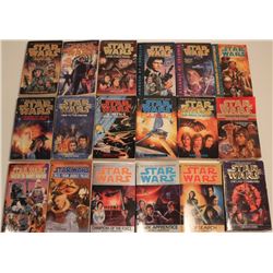 18 STAR WARS NOVELS GREAT FOR COLLECTORS