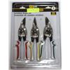 Image 1 : FIX IT 3 PACK AVIATION SNIPS SET
