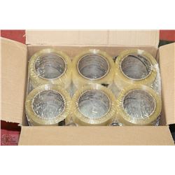 BOX OF 36 ROLLS OF 3M SEALING TAPE