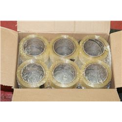 BOX OF 36 ROLLS OF 3M SEALING TAPE