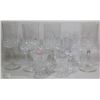 Image 1 : LOT OF CRYSTAL GLASSES