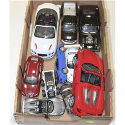 LOT OF 10 COLLECTIBLE CARS INCL BENTLEY,1970 DODGE