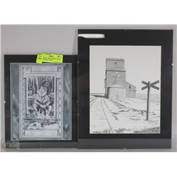 BJ BROWN "THE CROSSING" PRINT AND COWBOY PRINT