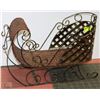 Image 1 : 24" METAL & WICKER SLED
