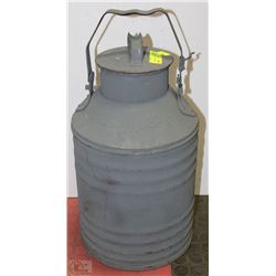 METAL STANDARD OIL COMPANY JUG CIRCA 1920'S
