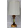 Image 1 : ASSORTED WOOD BASE LAMP