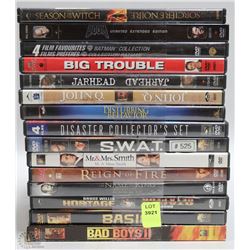 BUNDLE OF 15 DVDS