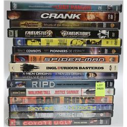 BUNDLE OF 15 DVDS