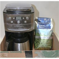 CUISINART FULLY AUTOMATED BURR GRIND & BREW
