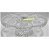 Image 1 : PINWHEEL CRYSTAL REVOLVING TRAY