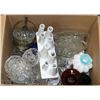Image 1 : BOX OF ESTATE CANDLE HOLDERS, VASES, AND MORE!