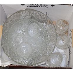 ESTATE BOX OF BOWLS AND CUPS