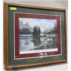 FRAMED + SIGNED D U SPIRIT ISLAND PIC #857/2000