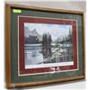 Image 1 : FRAMED + SIGNED D U SPIRIT ISLAND PIC #857/2000