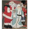 Image 1 : LOT OF 3 24'' CHRISTMAS FIGURES, INCL SANTA