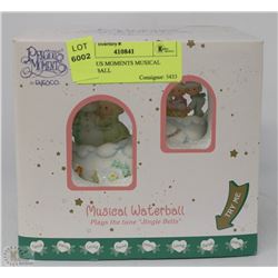 PRECIOUS MOMENTS MUSICAL WATERBALL