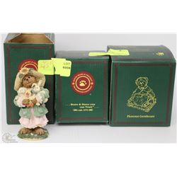 3-BOYDS BEARS "RUTHIE PAWSENCLAWS-UNCONDITIONAL