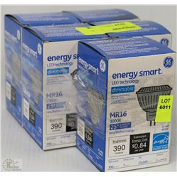 PACK OF 5 GE ENERGY SMART DIMMABLE LED BULBS