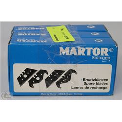PACK OF 3 CASES OF MARTOR SPARE BLADES