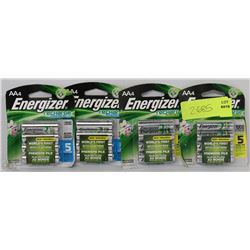 4 PACKS OF 4 AA ENERGIZER RECHARGE POWER PLUS