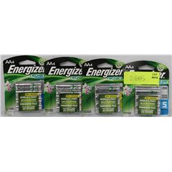 4 PACKS OF 4 AA ENERGIZER RECHARGE POWER PLUS