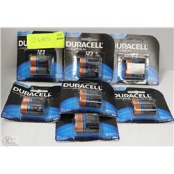 7 PACKS OF DURACELL 3V CR17345 ULTRA LITHIUM