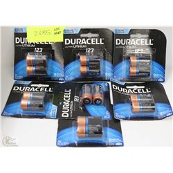 7 PACKS OF DURACELL 3V CR17345 ULTRA LITHIUM