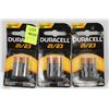 Image 1 : 3 PACKS OF 12V DURACELL 21/23 BATTERIES