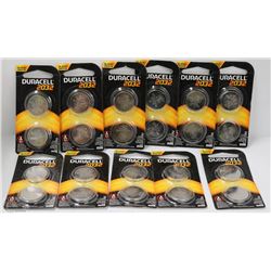 11 PACKS OF 3V DURACELL 2032 BATTERIES