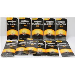 11 1.5V DURACELL 319 BATTERIES