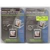 Image 1 : LOT OF TWO NEW DIGITAL PHOTO KEYCHAINS