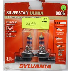 NEW SYLVANIA SILVERSTAR ULTRA 9006 HALOGEN