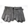 Image 1 : 2 PACK OF MENS LEATHER GLOVES SIZE MEDIUM