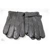 Image 1 : 2 PACK OF MENS LEATHER GLOVES SIZE MEDIUM