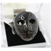 Image 1 : JASON" FROM FRIDAY THE 13TH STEEL BLACK RING