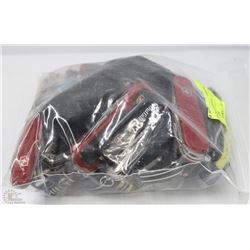 BAG OF ASSORTED POCKET KNIVES
