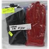 Image 1 : 2 PACK OF LADIES LEATHER GLOVES SIZE MEDIUM