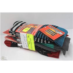 3 PACK OF MENS INFRARED HEAT WAVE SOCKS